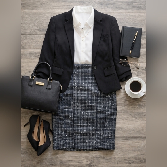 Insight Dresses & Skirts - Insight Tweed Pencil Skirt